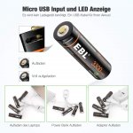 EBL Li-Ionen 1,5V AA